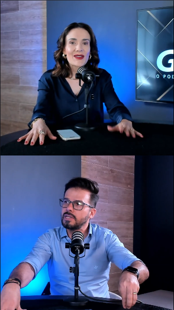PODCAST em formato vertical